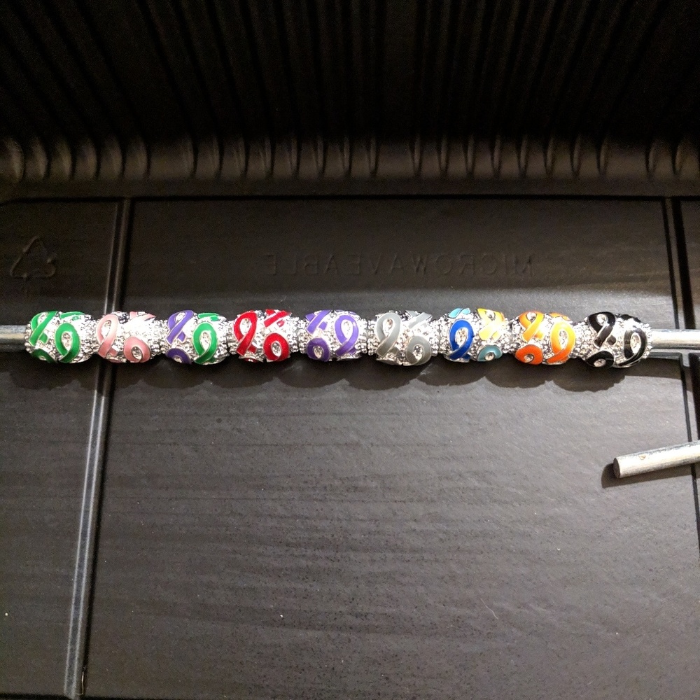 European style awareness ribbons